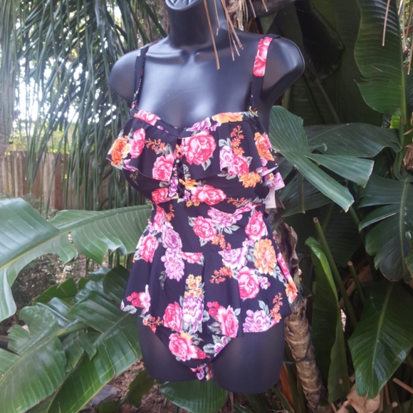 COPY - Floral swimsiuit